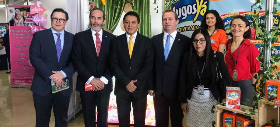 Embajador en Guatemala participó en la inauguración de la Feria Alimentaria 2018