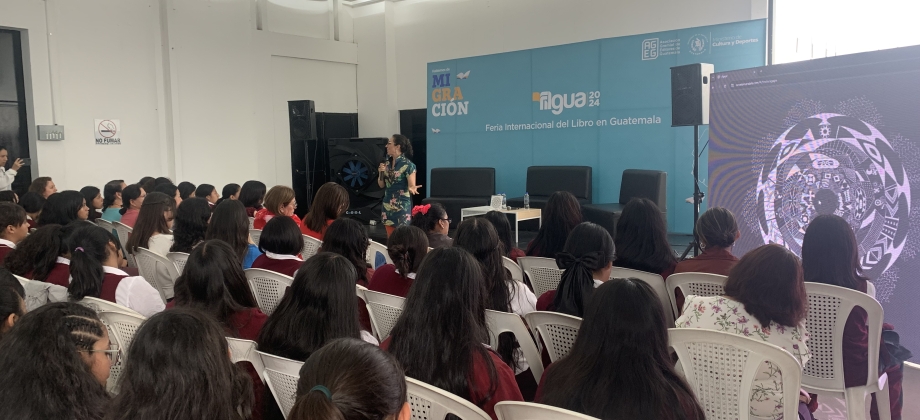 Embajada de Colombia en Guatemala promueve el talento y la literatura colombianos en la XXI Feria Internacional del Libro en Guatemala 