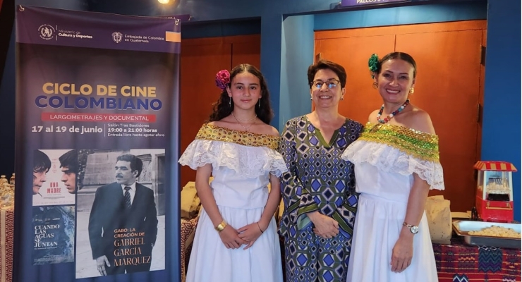 Embajada de Colombia en Guatemala promueve fortalezas cinematográficas de Colombia