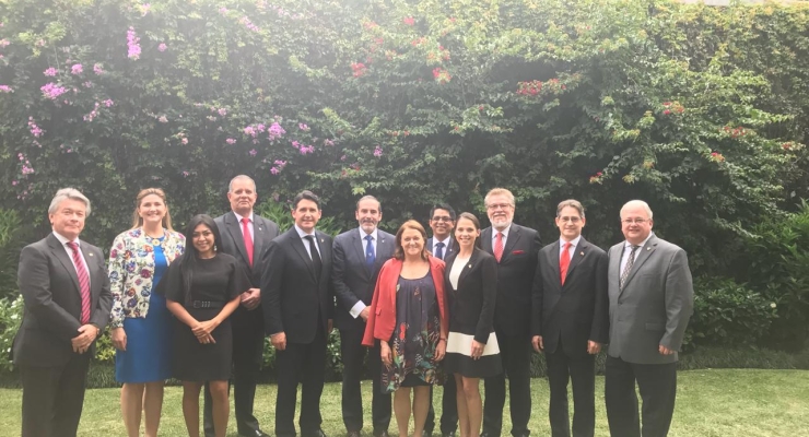 La Embajada ofreció almuerzo al Alcalde de Guatemala Ricardo Quiñonez para dialogar sobre temas de interés 