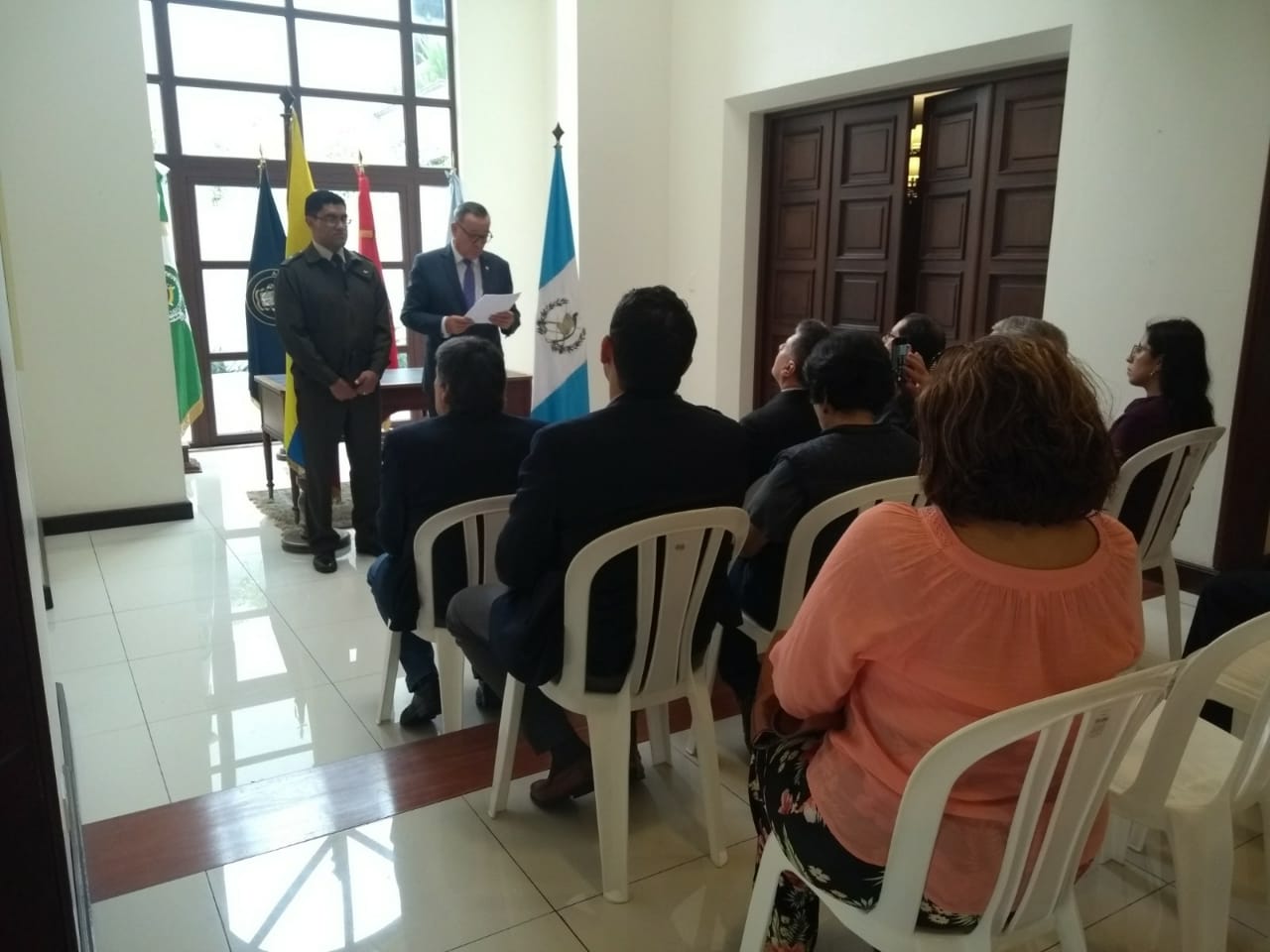 La Embajada de Colombia en Guatemala por intermedio de su sección consular, participó en la Conmemoración del Día Nacional de la Memoria y Solidaridad con las víctimas del conflicto