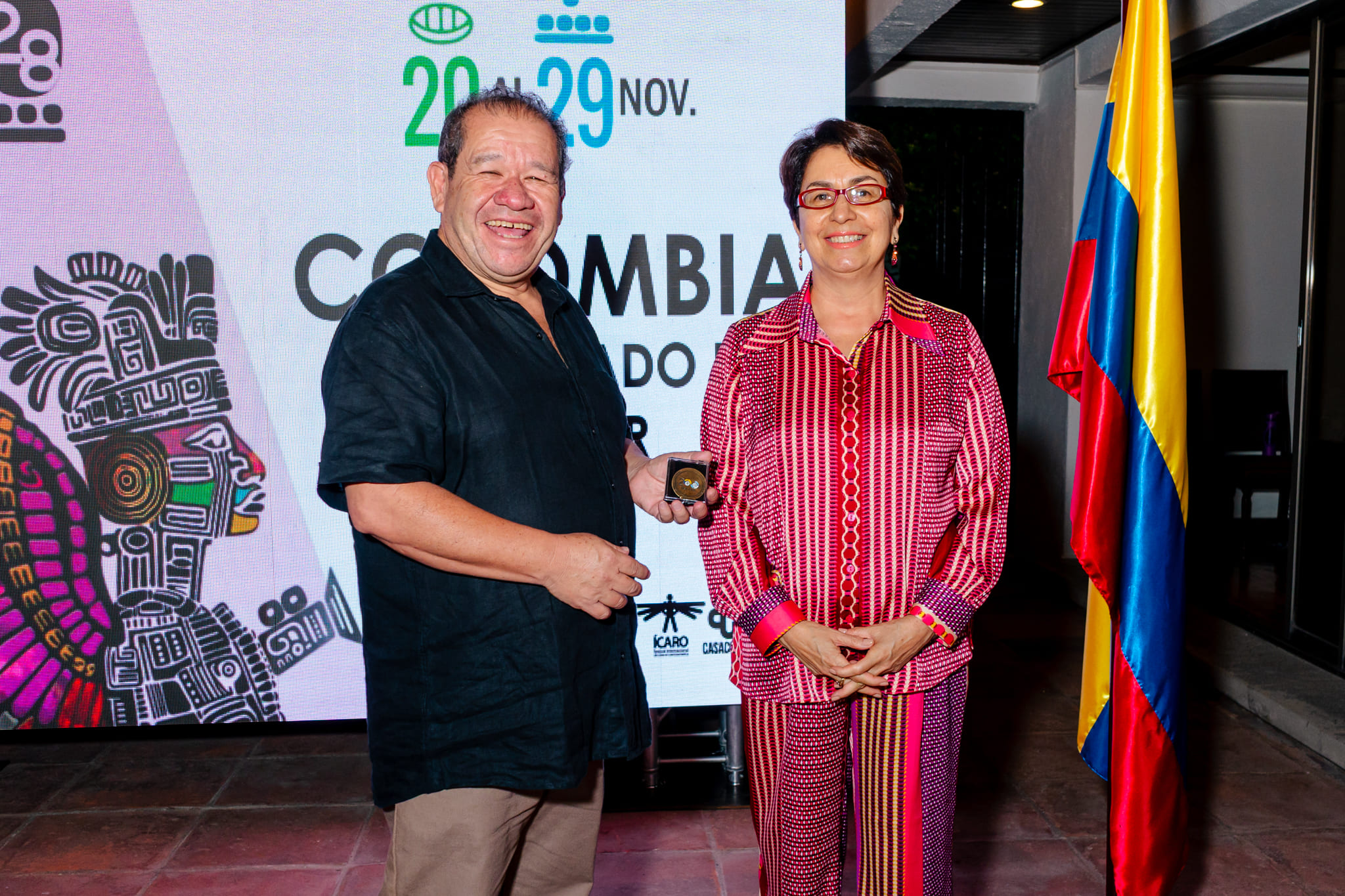 Colombia brilló como País Invitado de Honor en el Festival de Cine ICARO 2025