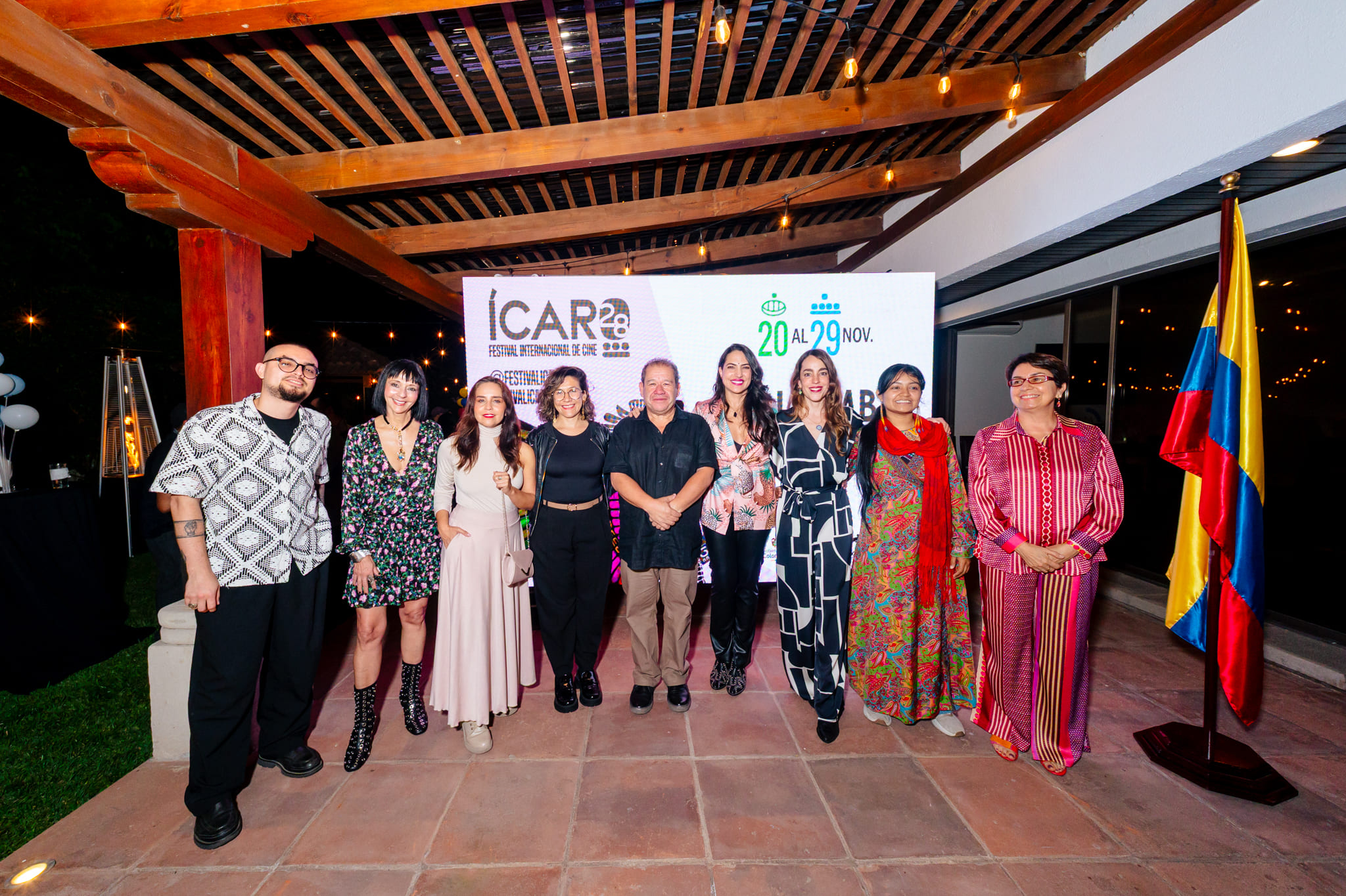 Colombia brilló como País Invitado de Honor en el Festival de Cine ICARO 2025