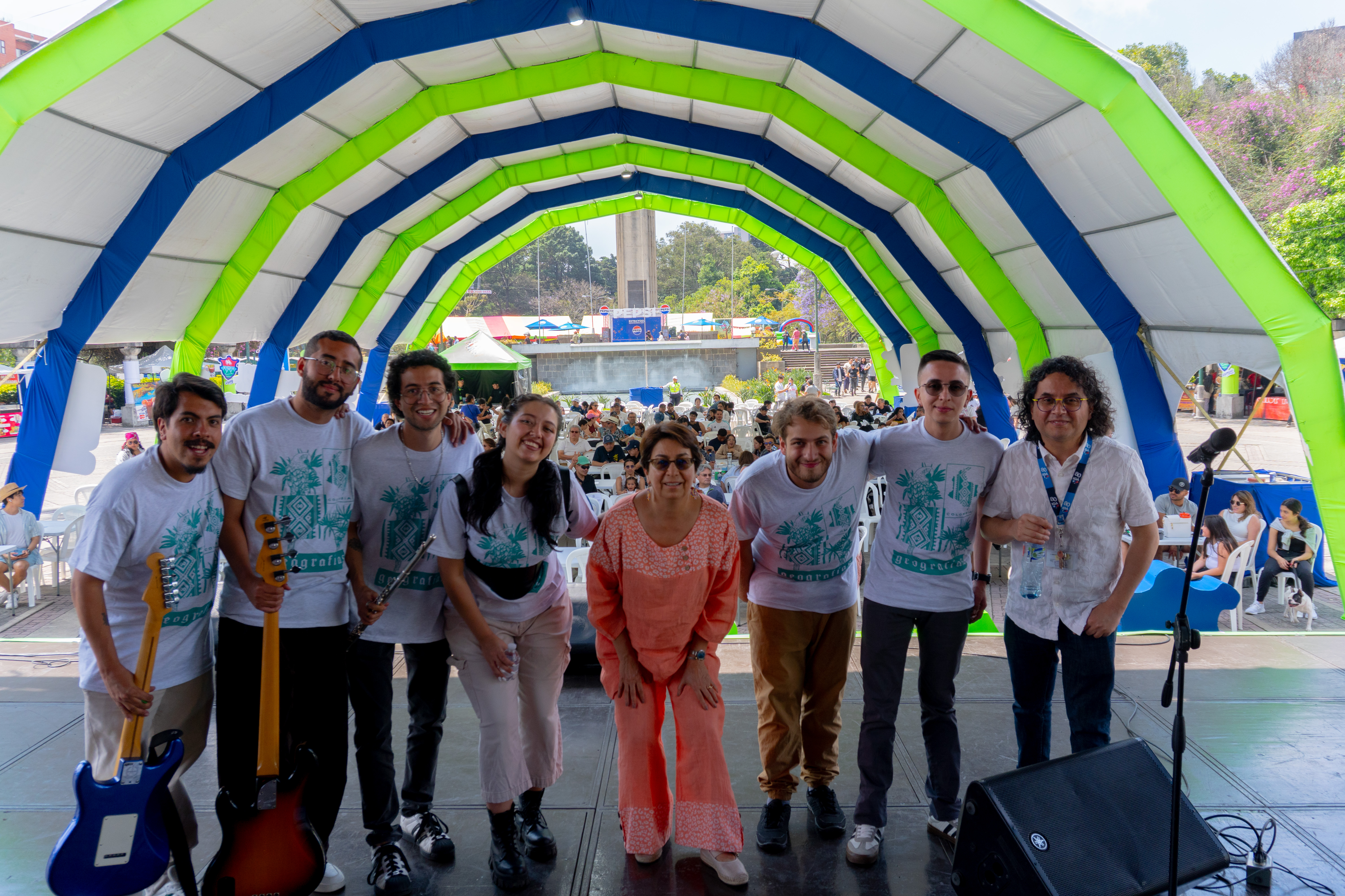 Embajada de Colombia participa por primera vez en el Guatemala Jazz Festival con el grupo colombiano Geografías