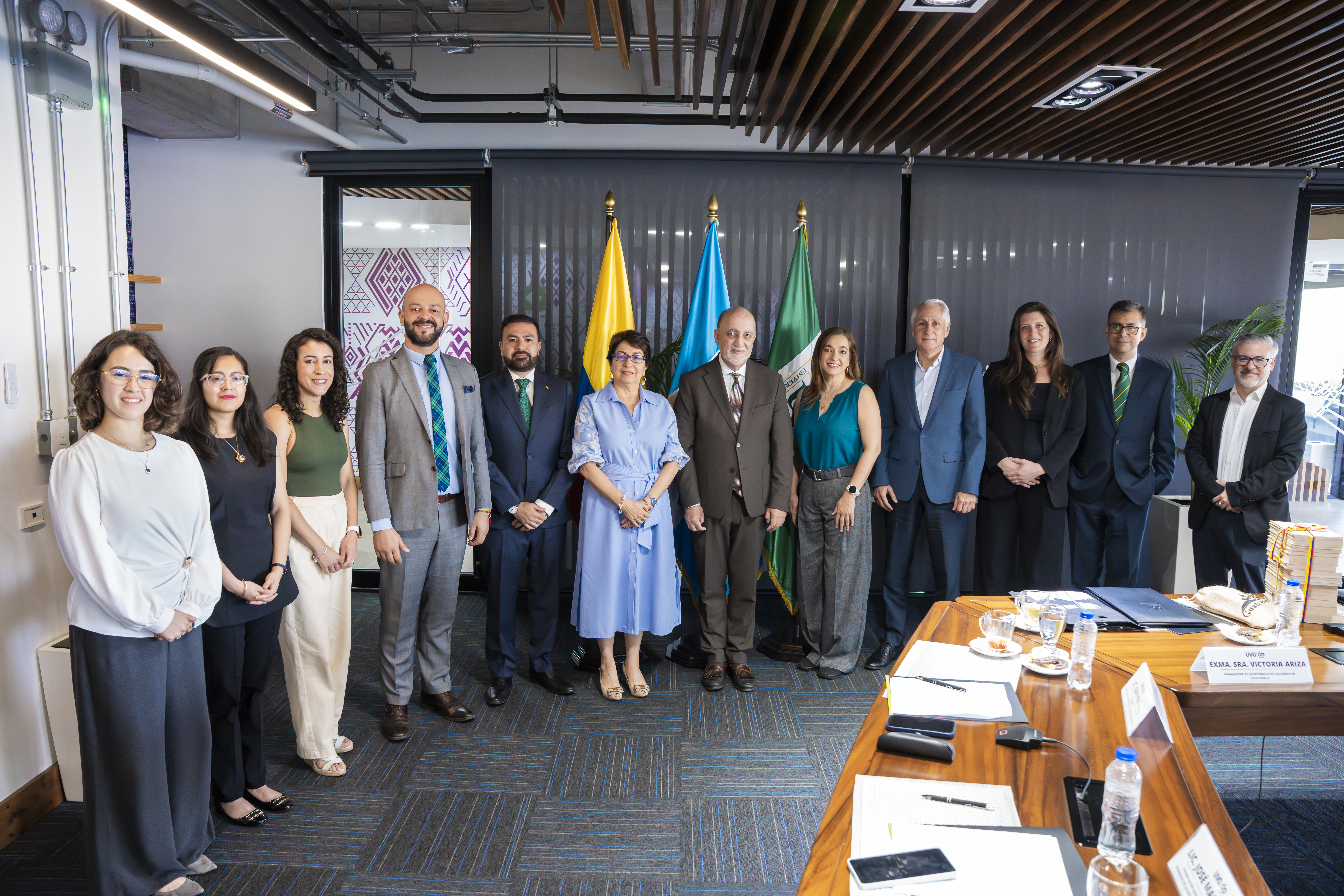La Embajada de Colombia en Guatemala y la Universidad del Valle (UVG) suscriben histórico convenio y reafirman su alianza mediante la cooperación académica