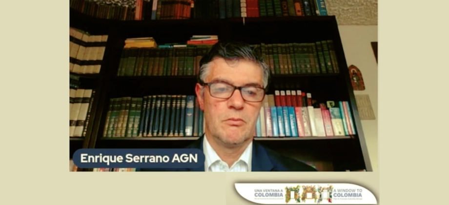 La Embajada de Colombia en Guatemala realizó el conversatorio “El destino comparado de las Confederaciones de Sur y Centro América entre 1821 y 1840” con el Director del Archivo General de la Nación, Enrique Serrano