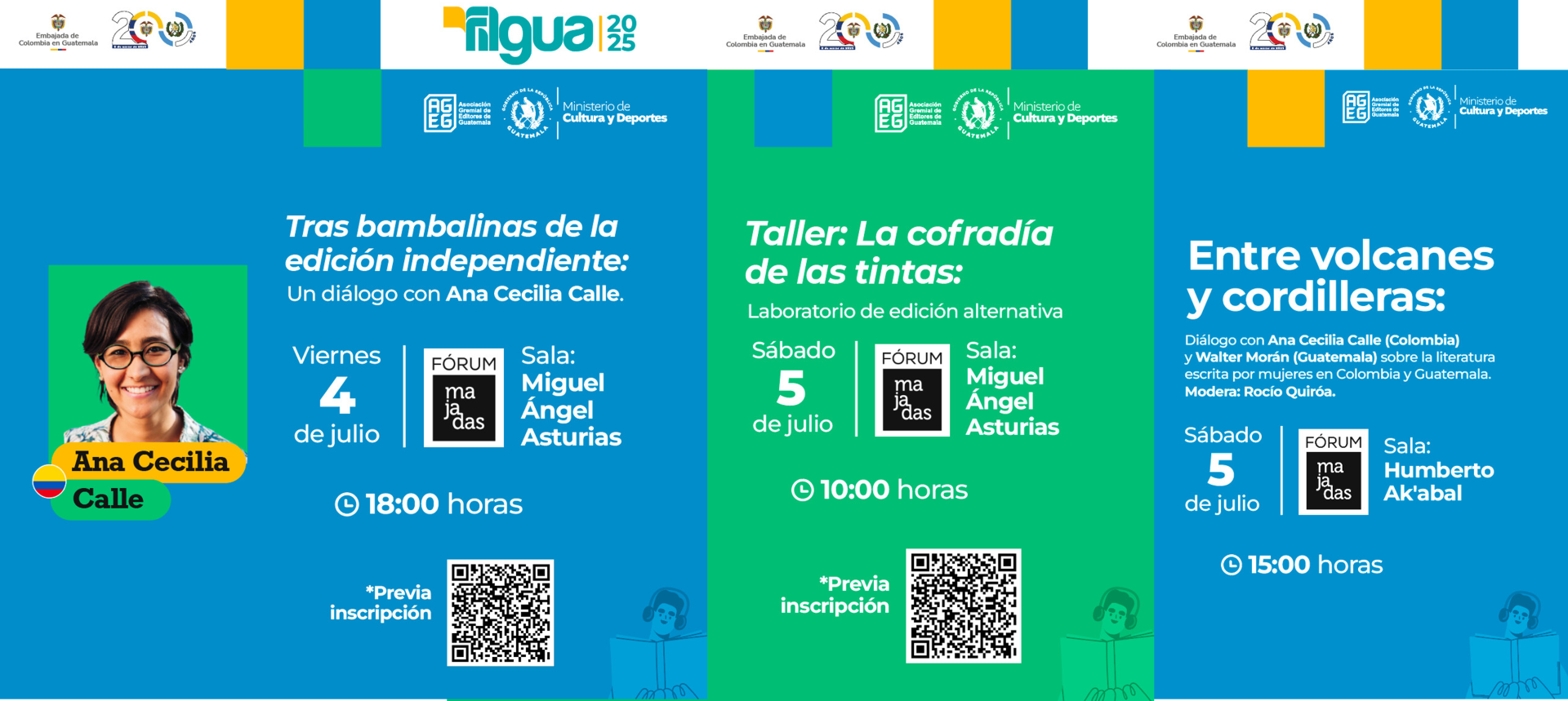 ¡Colombia estará presente en FILGUA 2025!